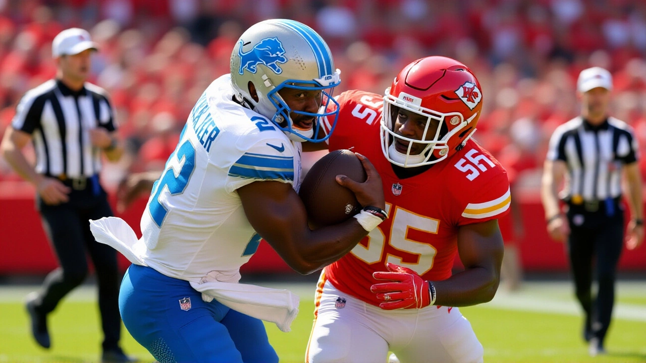 Lions aim to upset Chiefs in high‑scoring Sunday Night Football clash